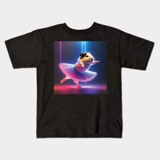 Ballerina Guinea Pig Kids T-Shirt